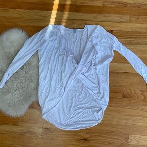 Long sleeve Tobi wrap top